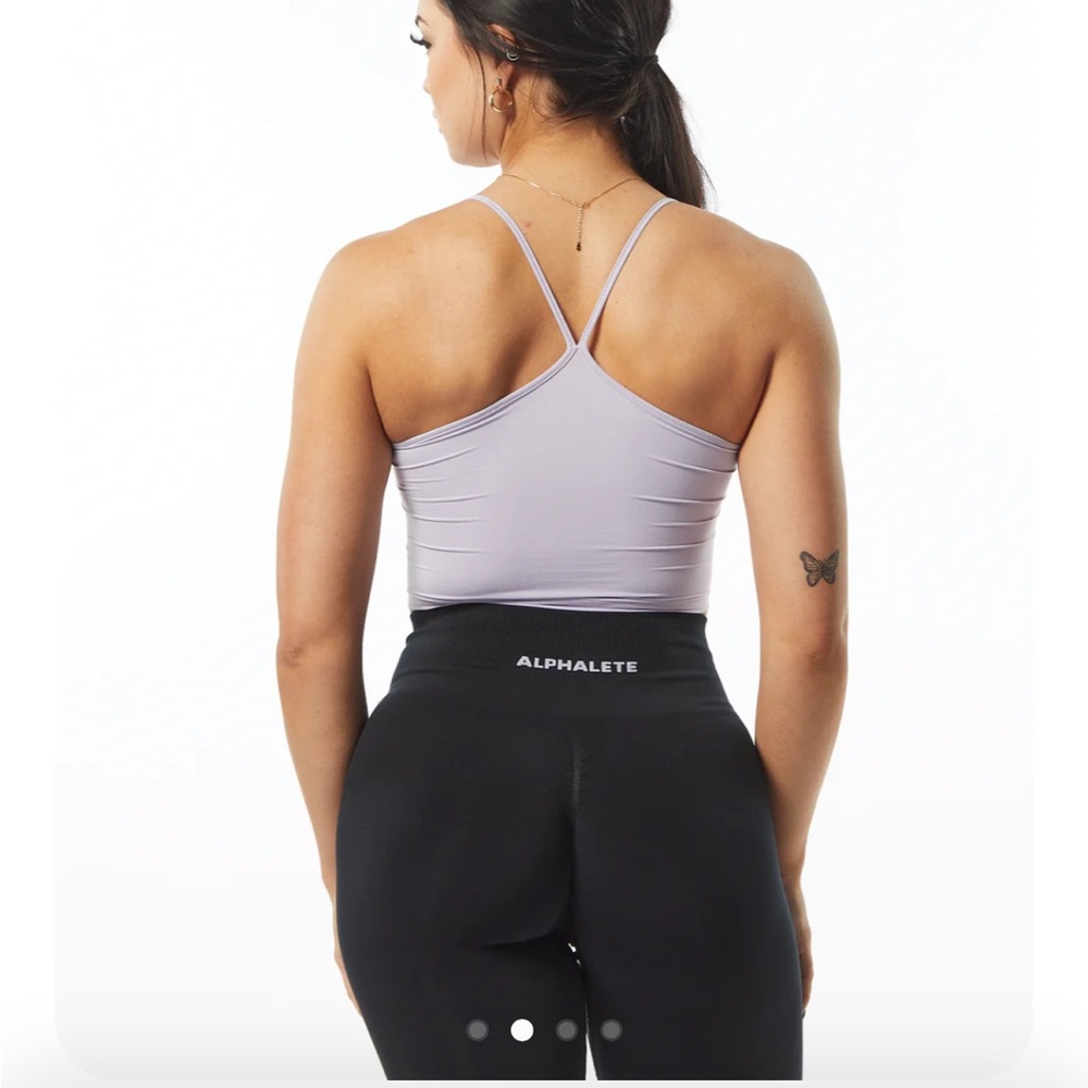ALPHALETE ATHLETICS Ultrasoft Camisole Tank - Lilac L